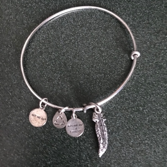 Alex and Ani Expandable Wire Bangle Bracelet - Picture 4 of 12